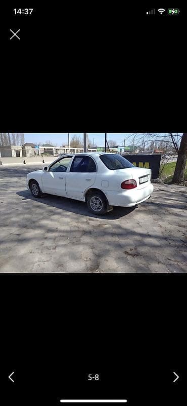 Hyundai Accent: 1998 г., 1.5 л, Автомат, Бензин, Седан