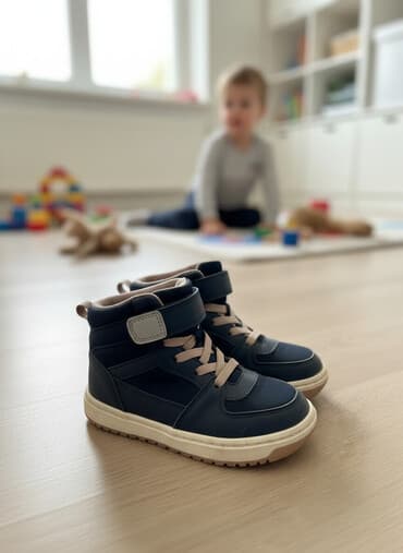 Детские демисезонные непромокаемые кроссовки/ботинки (хайтопы)