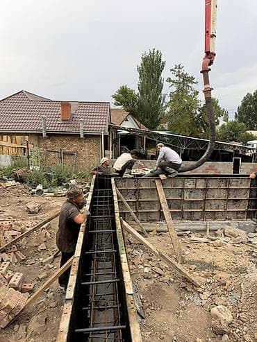 Транспорт: Услуга: Подача бетона Помпа, помпаавтобетононасосом. Любые сложности — 3