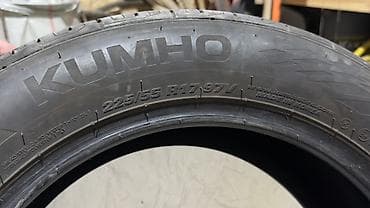 скутер на воду: Шины 225 / 55 / R 17, Лето, Б/у, Комплект, Легковые, Корея, Kumho — 1