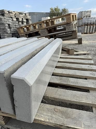 Бордюры: Тротуарный бордюр, Бетонный, Декоративный, 1 — 5