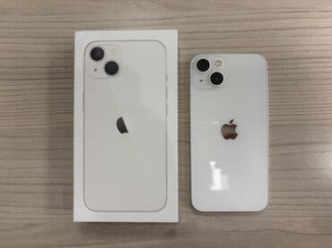 айфон 13 ро: IPhone 13, Б/у, 128 ГБ, Старлайт, Коробка, 83 % — 3