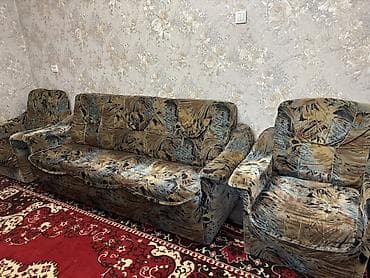ресторация диваны: Комплект мягкой мебели, цвет - Коричневый — 1