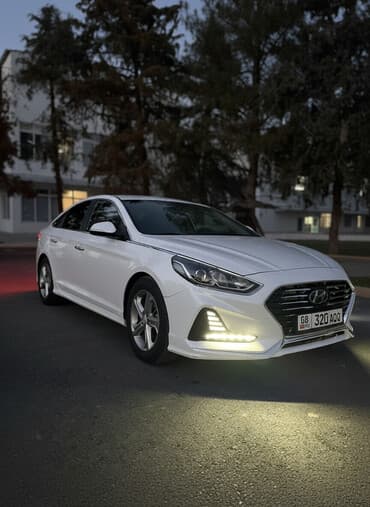 белый byd e5: Hyundai Sonata: 2017 г., 2 л, Автомат, Бензин, Седан — 1