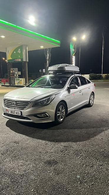 geely galaxy e5: Hyundai Sonata: 2015 г., 2 л, Автомат, Газ, Седан — 5