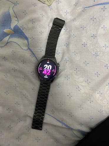 Детские смарт-часы: Смарт-часы с круглым сенсорным экраном и металлическим браслетом — 2