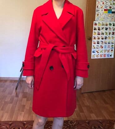 Скупка золота и ювелирных изделий: Пальто Деми фирмы Миа, б/у, состояние отличное, размер М, 44-46 — 2