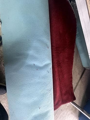 ковер дешево купить: Ковровое покрытие красно‑черного меланжевого цвета - Материал — 4