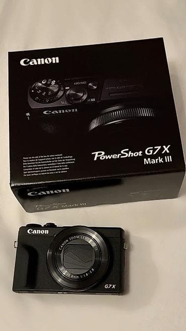 Canon G7X Mark III