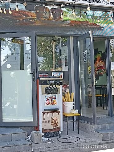 Өндүрүш үчүн жабдуулар: Аппарат для мягкого мороженого (фризер) с тремя рычагами розлива — 1