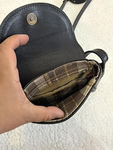 барсетки кожанные: Маленькая сумка через плечо из натуральной кожи (Genuine Leather, Made — 2