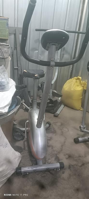 Велосипед тетиктери: Комбинированный кардиотренажёр 2‑в‑1: эллиптический тренажёр + — 1