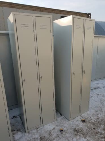 шкафы для переодевания: Раздевательные шкафы в наличии . (размер 1800х600х430 см) 2х — 8