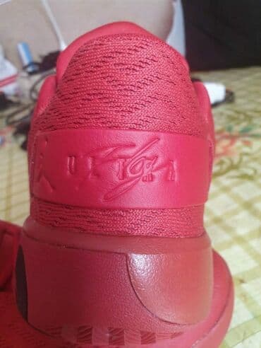 Красота и здоровье: Мужские кроссовки, 42, Air Jordan, Б/у, цвет - Красный, Самовывоз — 4