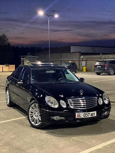 купить машину в бишкеке: Mercedes-Benz E-Class: 2008 г., 3.5 л, Седан — 1