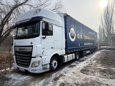 814 d: Тягач, DAF, 2019 г., Тентованный — 3