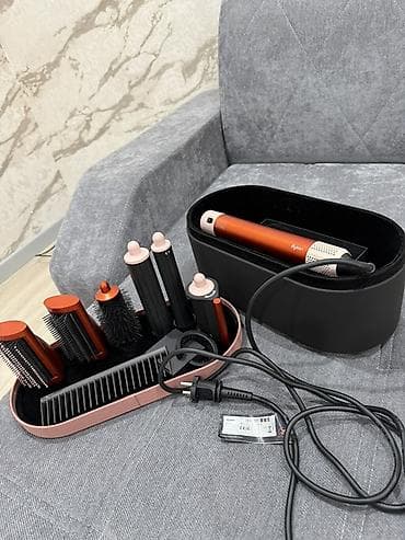 microlab solo 2: Мультистайлер Dyson Airwrap (меди-розовое золото) с комплектом насадок — 3