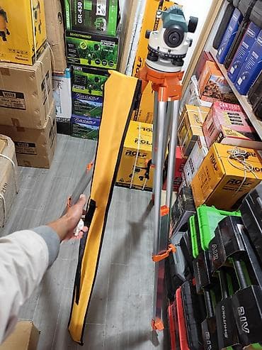 Курулуш жабдуулары: Оптический нивелир с алюминиевым штативом Описание: - — 9