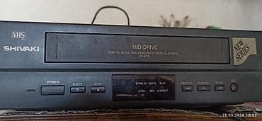 hdd player: Видеомагнитофон SHIVAKI SV-M16 (VHS, PAL) б/у оригинал на запчасти — 1