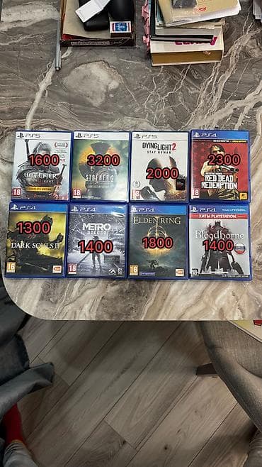 Диски игры ps4/5 Ведьмак 3 дикая охота на русском 1600