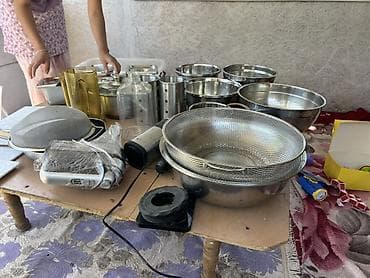 Кафелер, ресторандар үчүн: Набор профессиональной кухонной утвари и барного инвентарябабл ти — 7