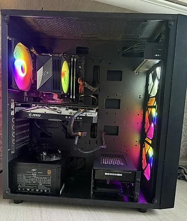 ps v: Компьютер, ядер - 6, ОЗУ 16 ГБ, Игровой, Б/у, Intel Core i5, AMD Radeon RX 5600 XT, HDD + SSD — 2