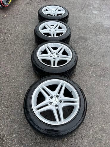 тормоза amg: Литые Диски R 18 AMG, Комплект, отверстий - 5, Б/у — 2