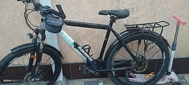 дисковые тормоза на велосипед: Горный велосипед с колесами 26" и дисковыми тормозами. Характеристики — 3