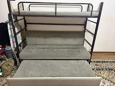 метол: Двухъярусная кровать, Б/у, С выкатной системой — 6