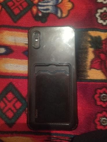 mini 4: Redmi, Redmi 9A, Б/у, 128 ГБ, цвет - Черный, 1 SIM, 2 SIM — 1