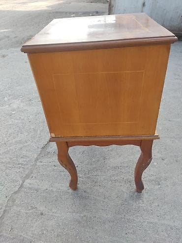 Напольные покрытия: Туалетный столик, Со шкафом, цвет - Коричневый, Дерево — 5