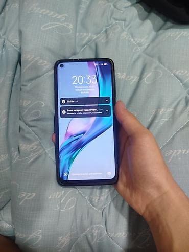 кухоный набор: Redmi, Redmi Note 9, Новый, 128 ГБ, цвет - Синий, 2 SIM — 1