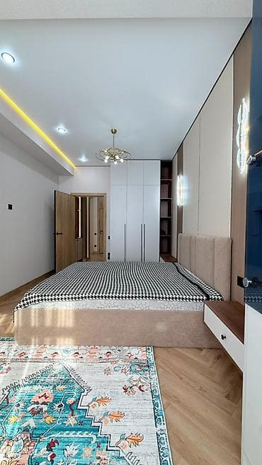 seven development: 2 комнаты, 68 м², сквер Тоголок Молдо Элитка, 16 этаж, Дизайнерский ремонт — 10