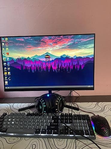 обучающий компьютер для детей: Компьютер, ядер - 4, ОЗУ 16 ГБ, Игровой, AMD Ryzen 5, Встроенная видеокарта, HDD + SSD — 3