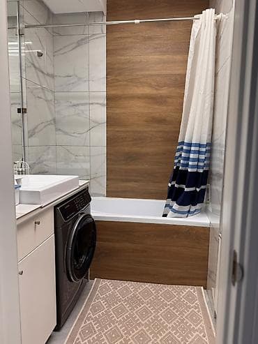 Квартиры: 1 комната, 46 м², Асанбай мкр Элитка, 9 этаж — 7