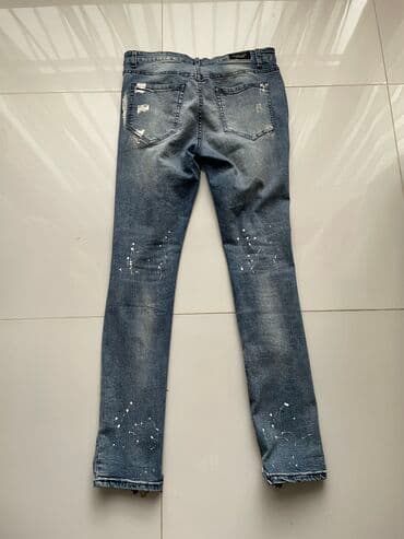 джинсы на девочку: Джинсы, Скинни, Рваные, 2XS — 4