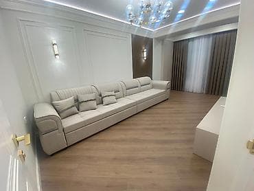 Батирлер: 1 бөлмө, 40 м², Асанбай мкр Элитка, 8 кабат, Жаңы ремонт — 1