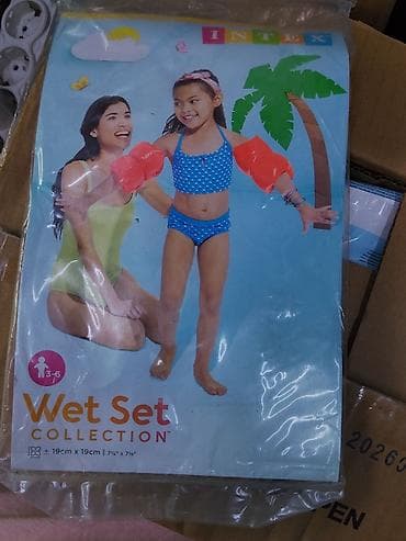 Нарукавники для плавания Intex Wet Set Collection - Для детей: 3–6 — 1
