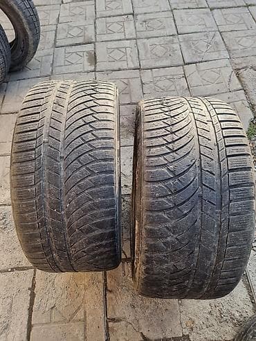 r18 audi: Шины 275 / 40 / R 18, Зима, Б/у, Пара, Легковые, Корея, Kumho — 1