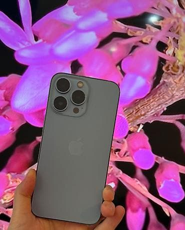 IPhone 13 Pro, Новый, 128 ГБ, Sierra Blue, Защитное стекло, Чехол, Кабель, 76 % — 9