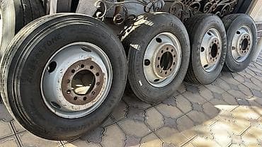 грузовые шины 19 5: Колеса в сборе 265 / 70 / R 19.5, Грузовики/Автобусы, Железные — 1