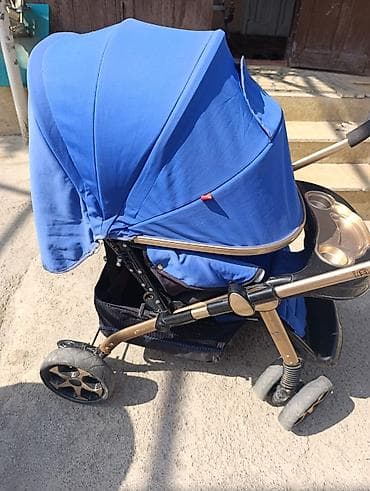 коляска трость: Прогулочная коляска с регулируемой спинкой и большим капюшоном — 2