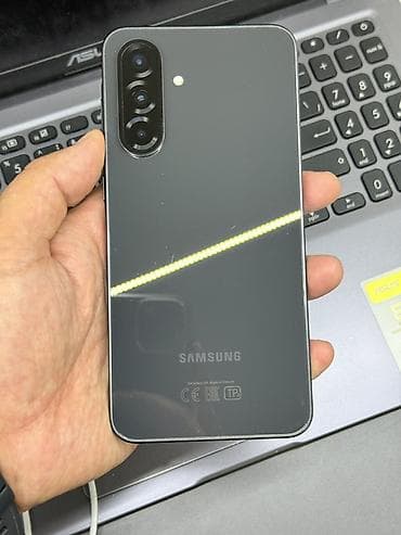 а5 2017: Samsung Galaxy A34, Б/у, 256 ГБ, цвет - Серый, 2 SIM — 1