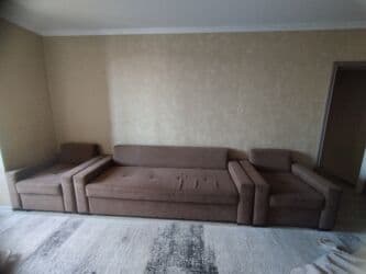 длинный диван: Модульный диван, Б/у — 4