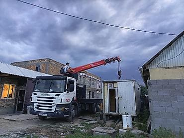 Услуги манипулятора/кран-борта на базе грузовика Scania. Возможности