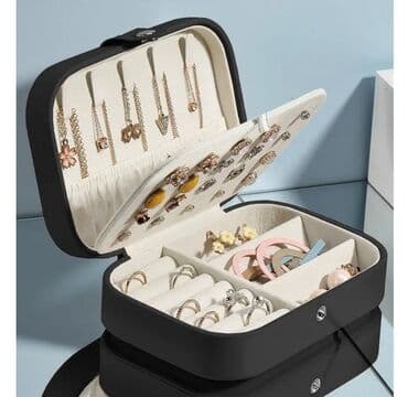 Освещение: Шкатулка для украшений черная — 1