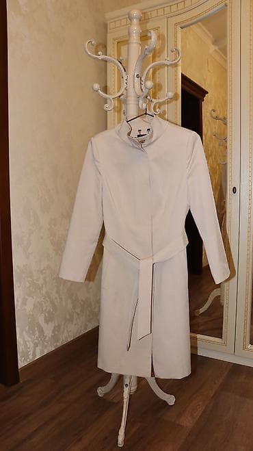 миди: Плащ, Тренчкот, Однобортная модель, S — 3