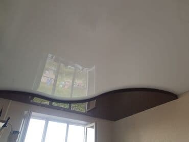 гарнитур для зала бу: Натяжной потолок+Нат потолок!любой сложности,120 — 10