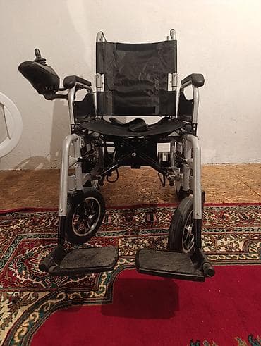 Медициналык кийим: Электрическая инвалидная коляска с джойстиковым управлением - — 2