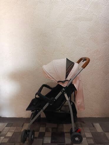 Коляска, цвет - Розовый
